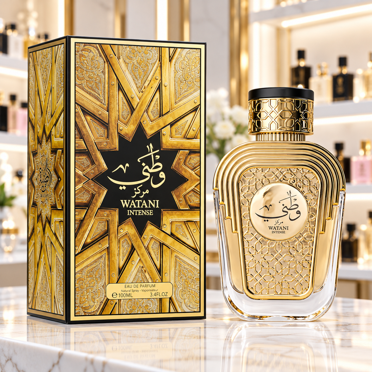 Al Wataniah Watani Intense Gold - Eau de Parfum - Masculino - 100ml