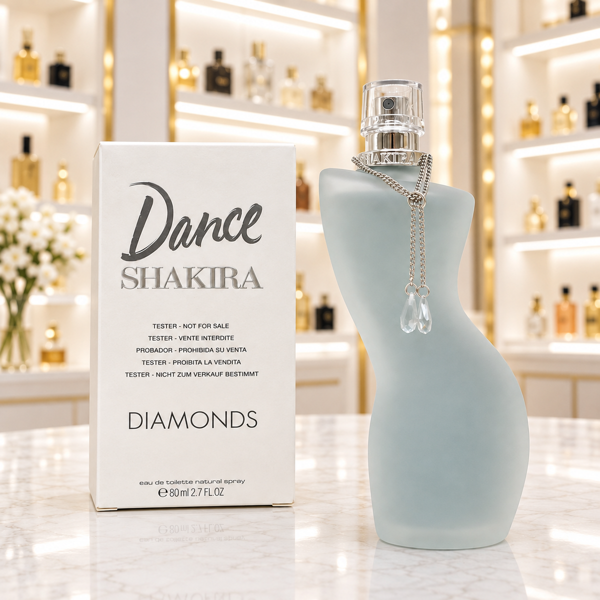 Shakira Dance Diamonds - Eau de Toilette - Femenino - 80ml - TESTER