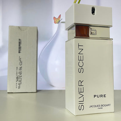 Perfume Masculino Jaques Bogart Silver Scent Pure - Eau de Toilette - 100ml - Tester
