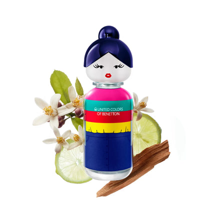 Perfume Femenino Benetton Sisterland Blue Neroli - Eau de Toilette - 80ml - Tester