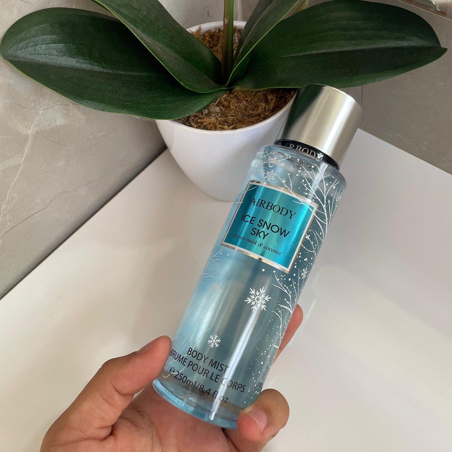 Body Mist Airbody Ice Snow Sky 250ml