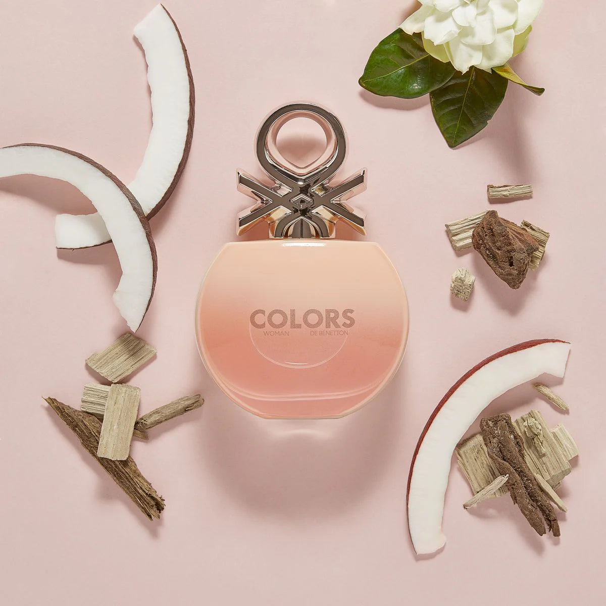 Perfume Femenino Benetton Colors Woman Rose - EDT - 80ml - Tester