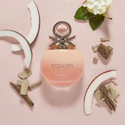 Perfume Femenino Benetton Colors Woman Rose - EDT - 80ml - Tester