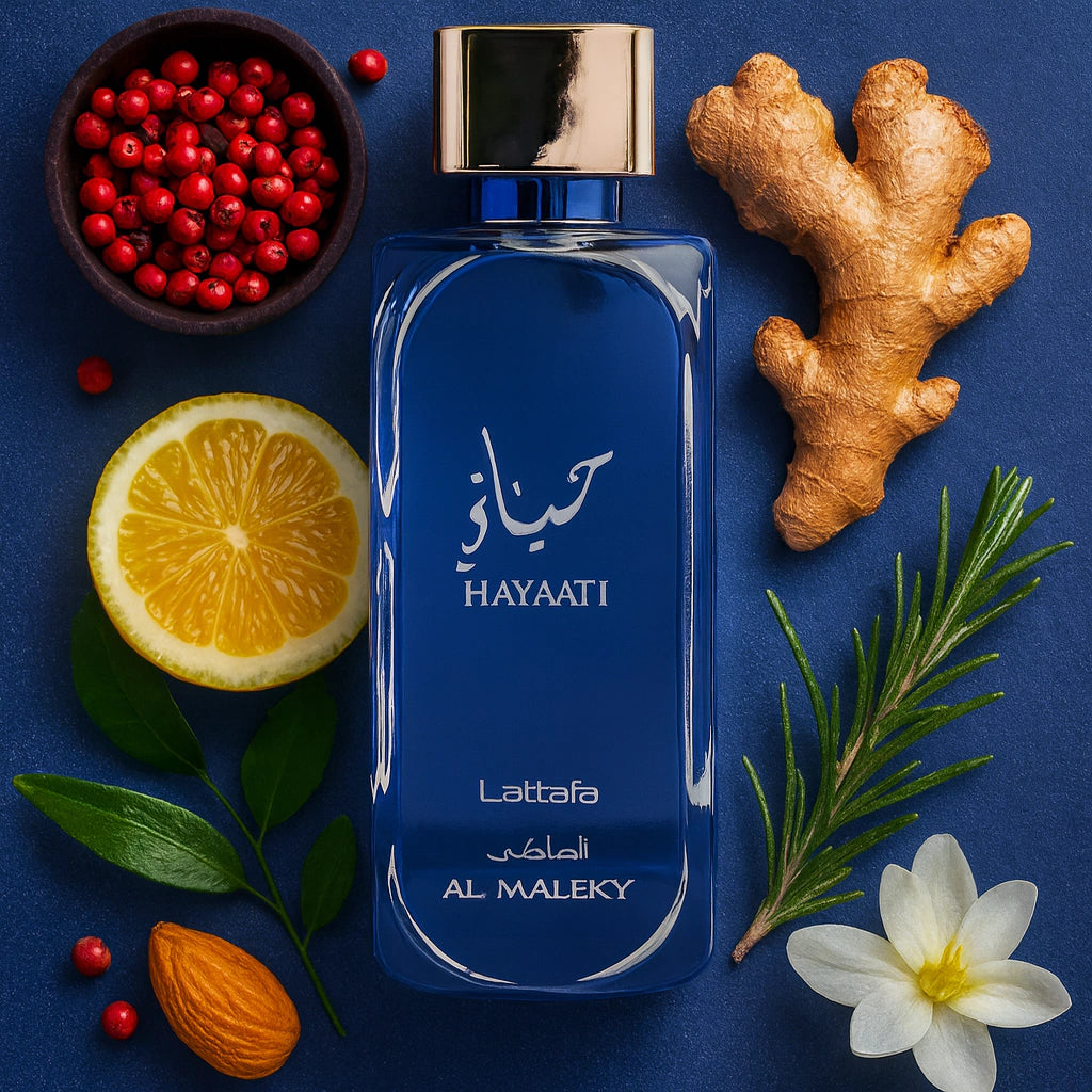 Perfume Masculino Lattafa Hayaati Al Maleky - Eau de Parfum - 100ml