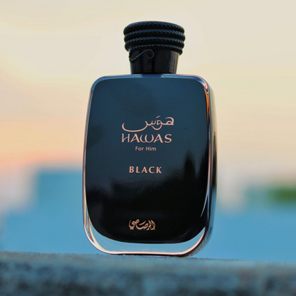 Perfume Masculino Rasasi Hawas Black - Eau de Parfum - 100ml