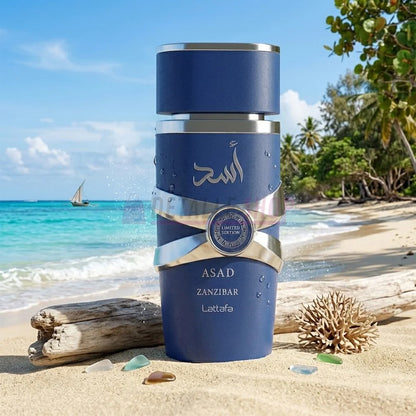 Lattafa Asad Zanzíbar Limited Edition - Eau de Parfum - Masculino - 100ml