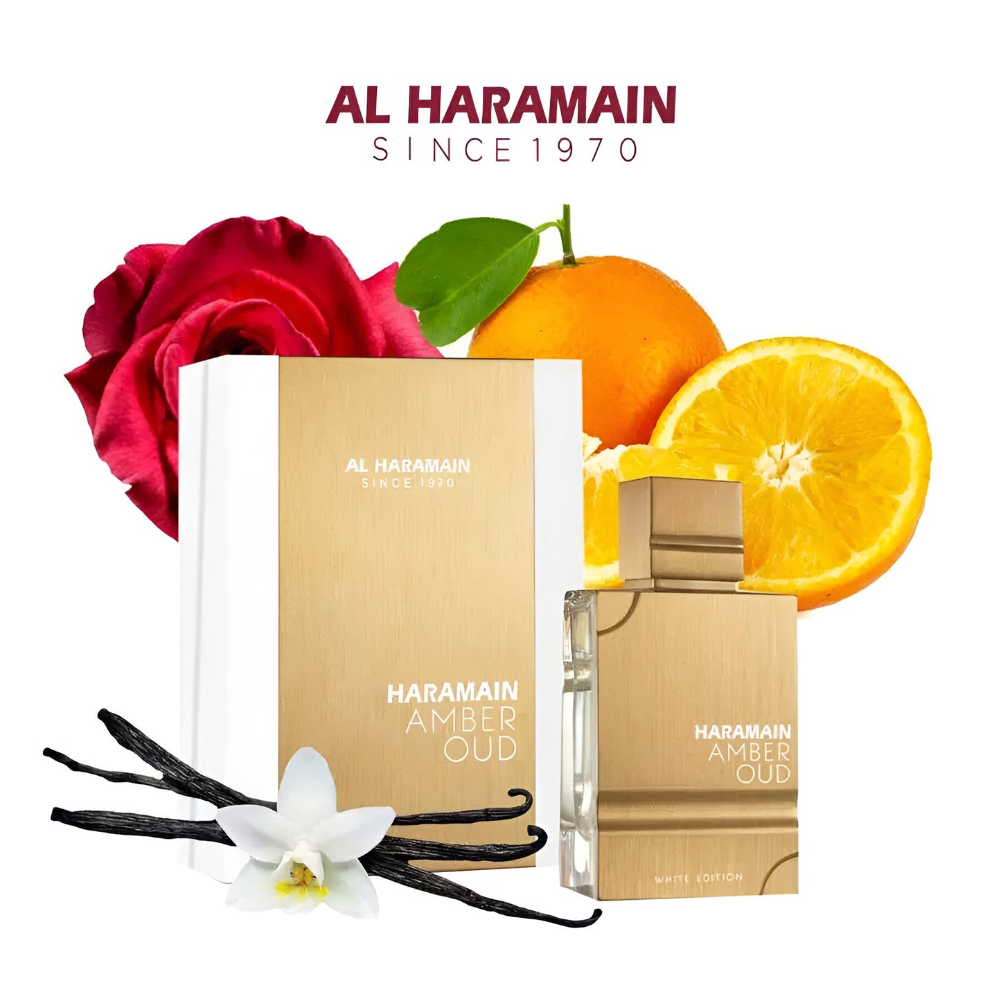 Perfume Unisex Al Haramain Amber Oud White Edition - Eau de Parfum - 100ml