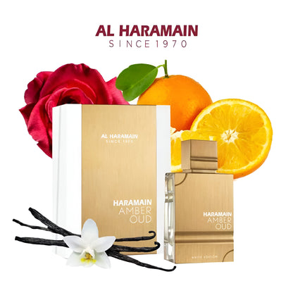 Perfume Unisex Al Haramain Amber Oud White Edition - Eau de Parfum - 100ml