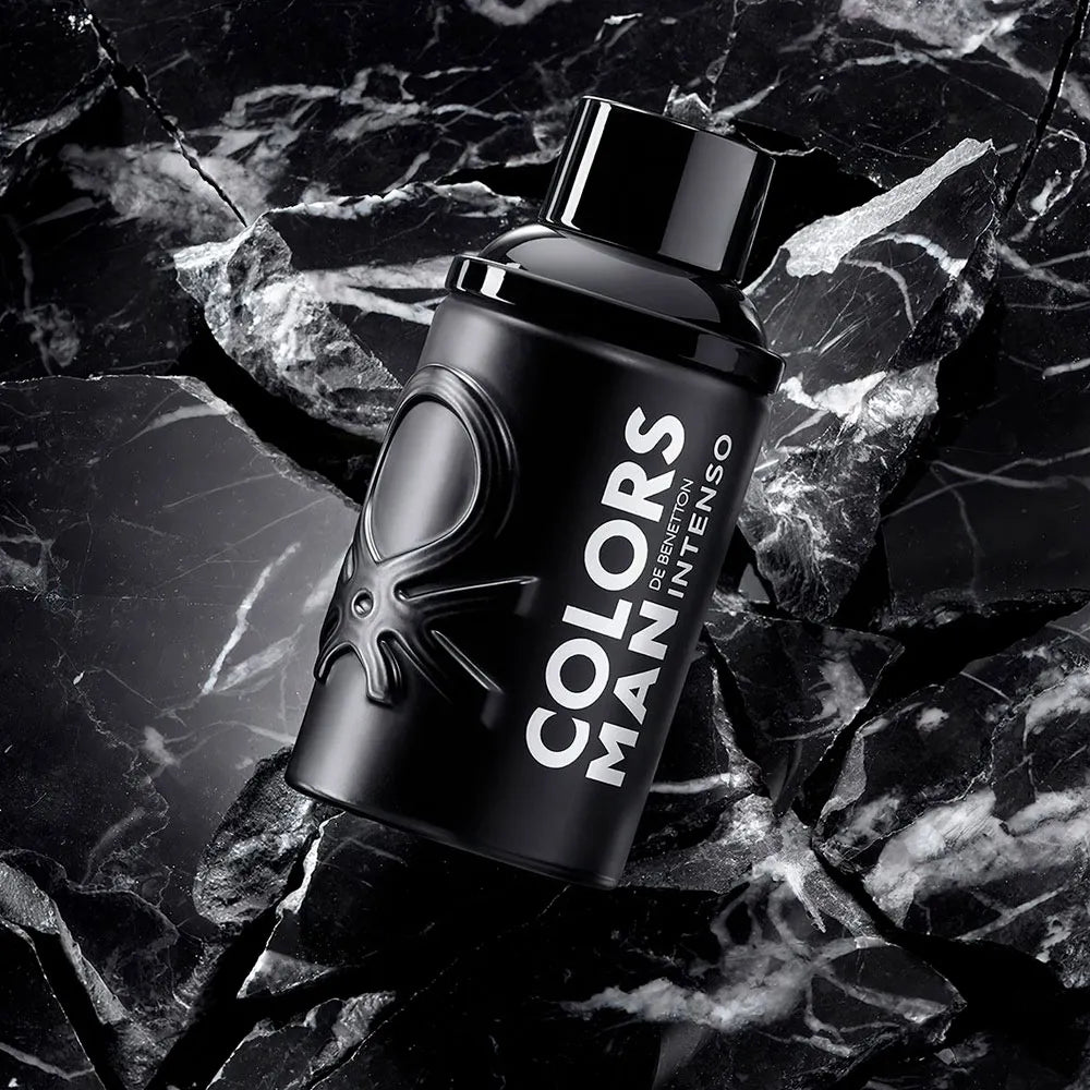 Perfume Masculino Benetton Colors Man Black Intenso - EDP - 100ml - Tester